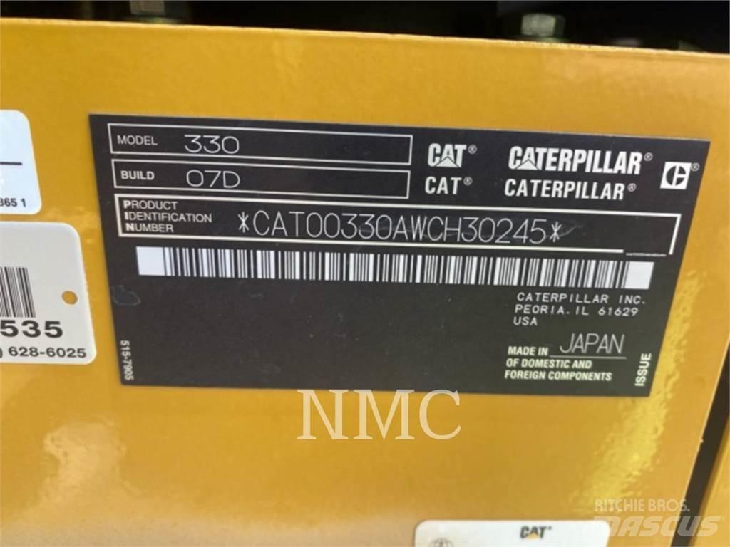 CAT 330 Koparki gąsienicowe