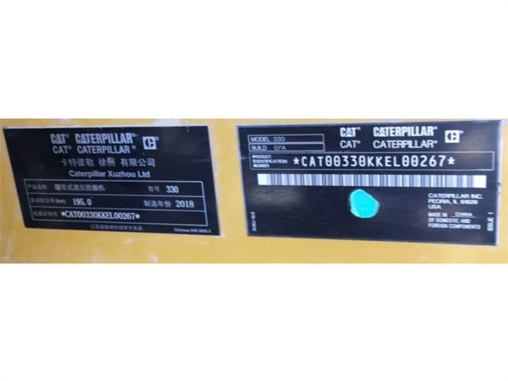 CAT 330-07 Koparki gąsienicowe