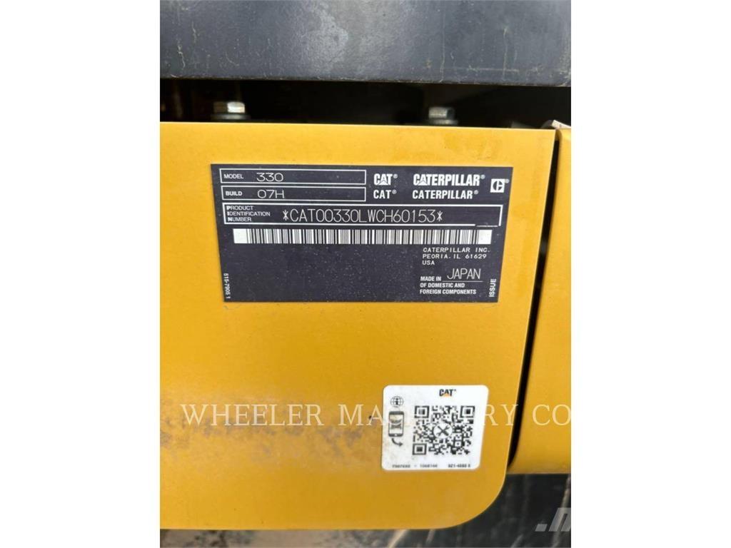 CAT 330 CF Koparki gąsienicowe