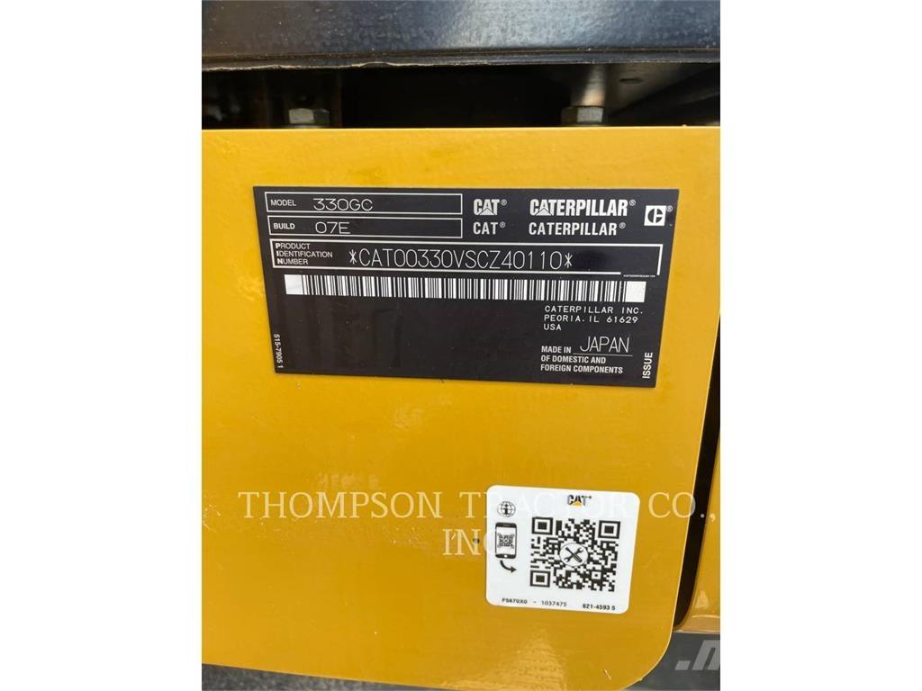 CAT 330-GC Koparki gąsienicowe