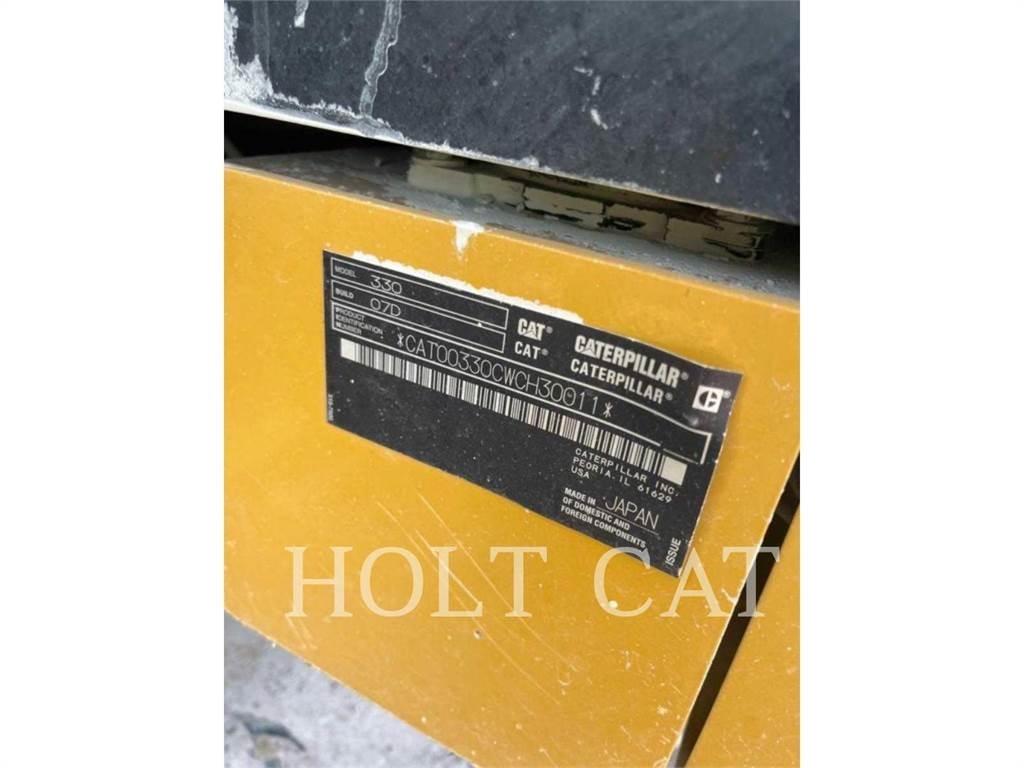 CAT 330 TC Koparki gąsienicowe