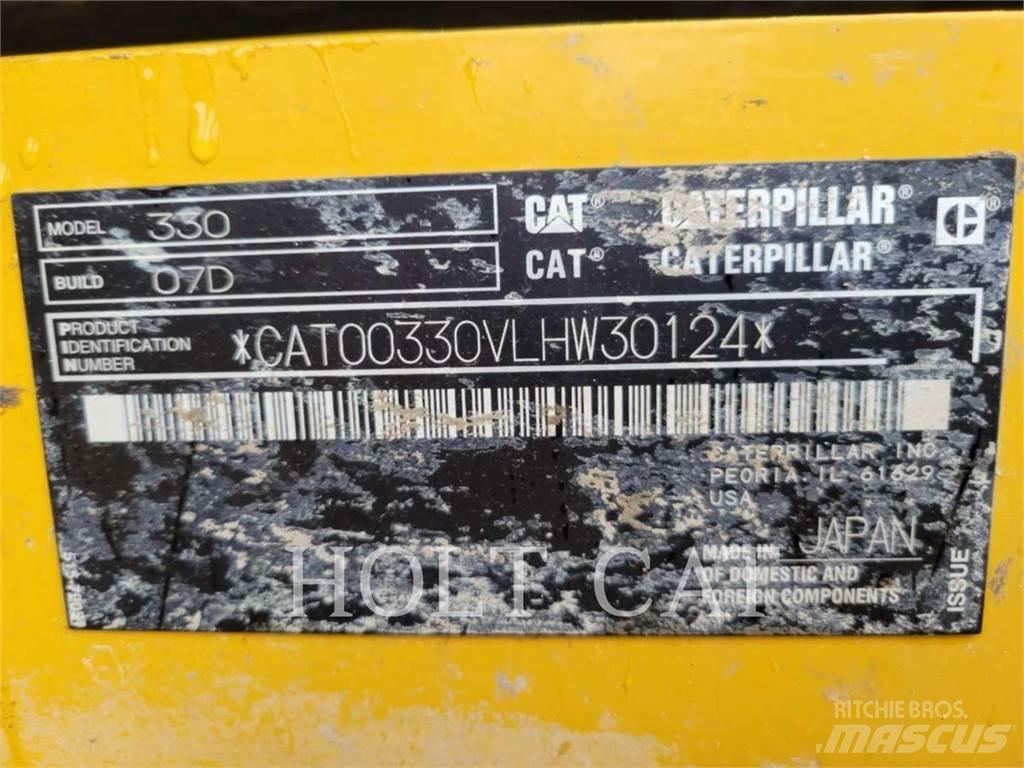 CAT 330 TC Koparki gąsienicowe