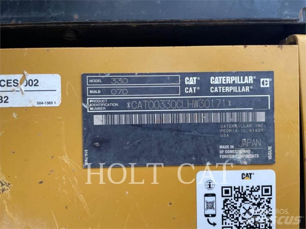 CAT 330 TC Koparki gąsienicowe
