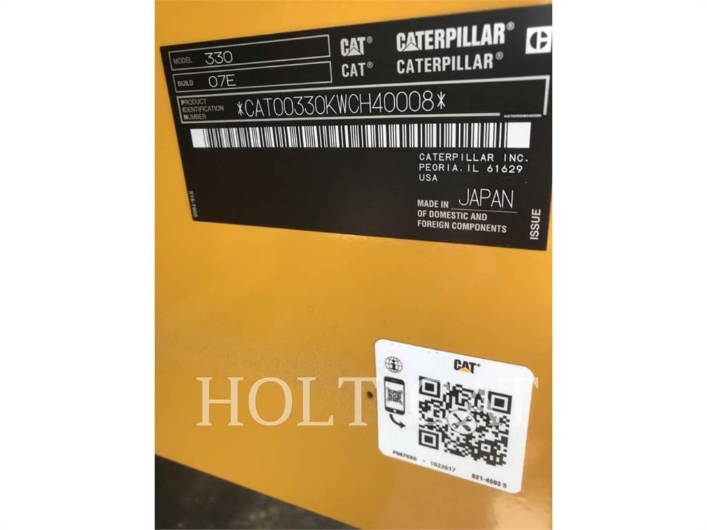 CAT 330 TC Koparki gąsienicowe