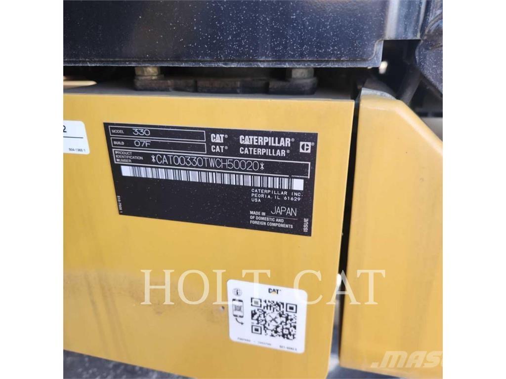 CAT 330 TC Koparki gąsienicowe