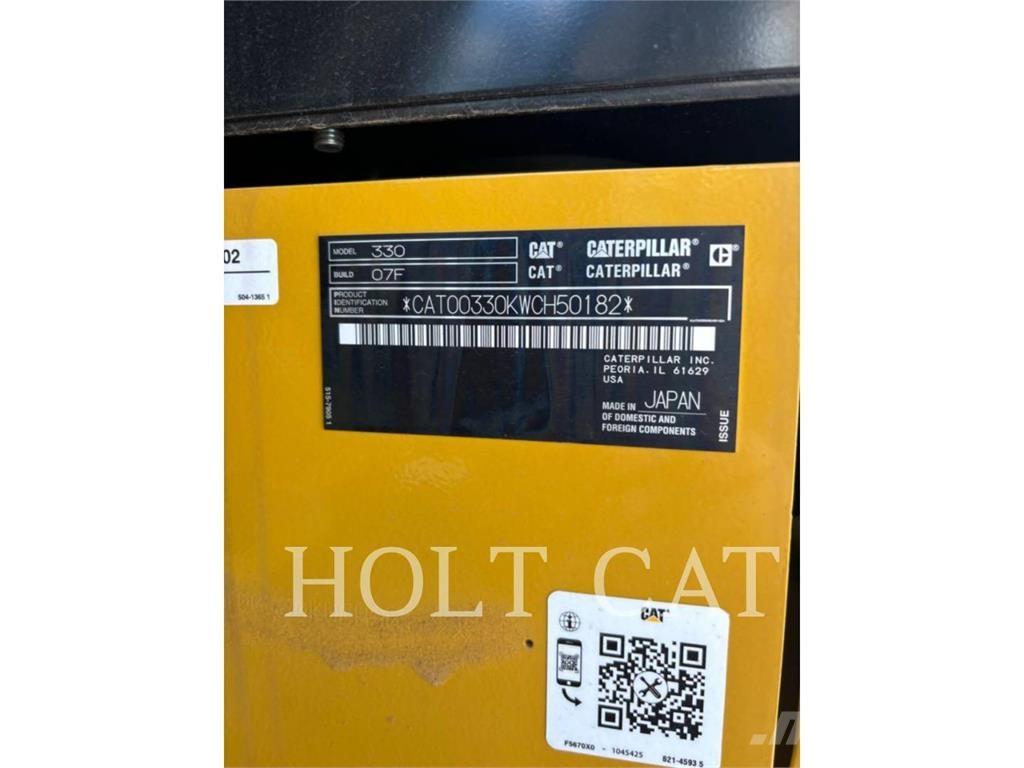 CAT 330 TC Koparki gąsienicowe