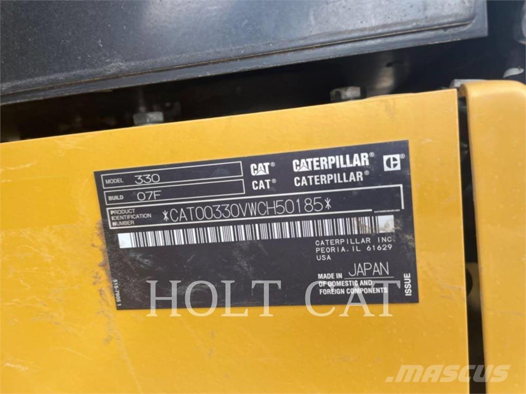 CAT 330 TC Koparki gąsienicowe