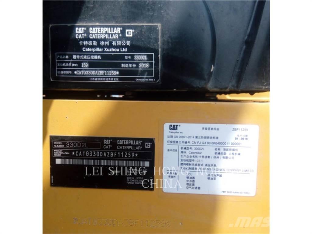 CAT 330D2L Koparki gąsienicowe