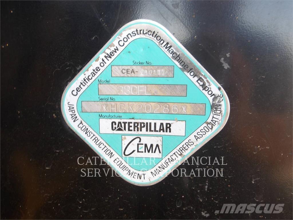 CAT 330FL Koparki gąsienicowe