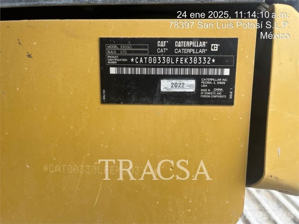 CAT 330GC Koparki gąsienicowe