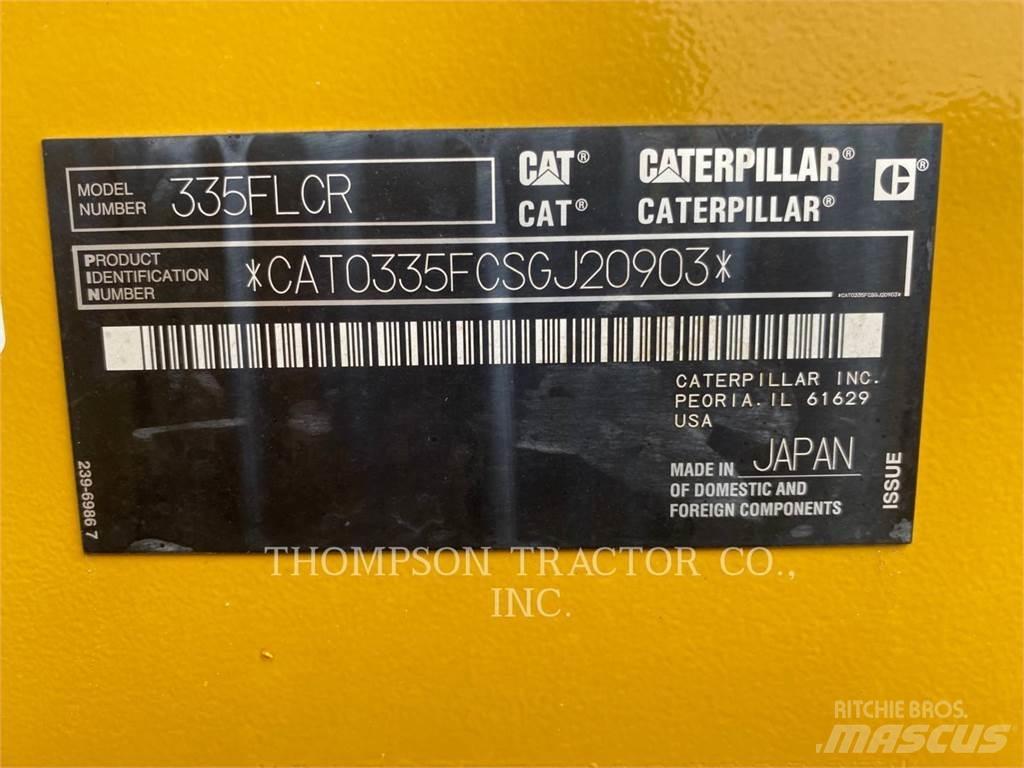 CAT 335FLCR Koparki gąsienicowe