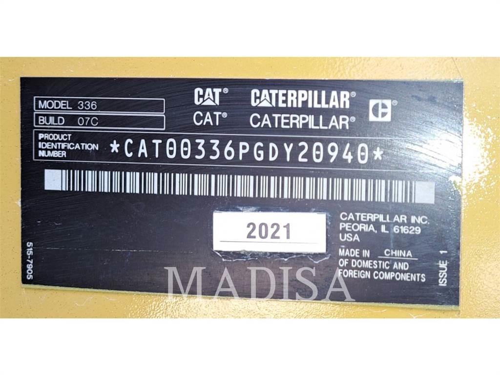 CAT 336 Koparki gąsienicowe