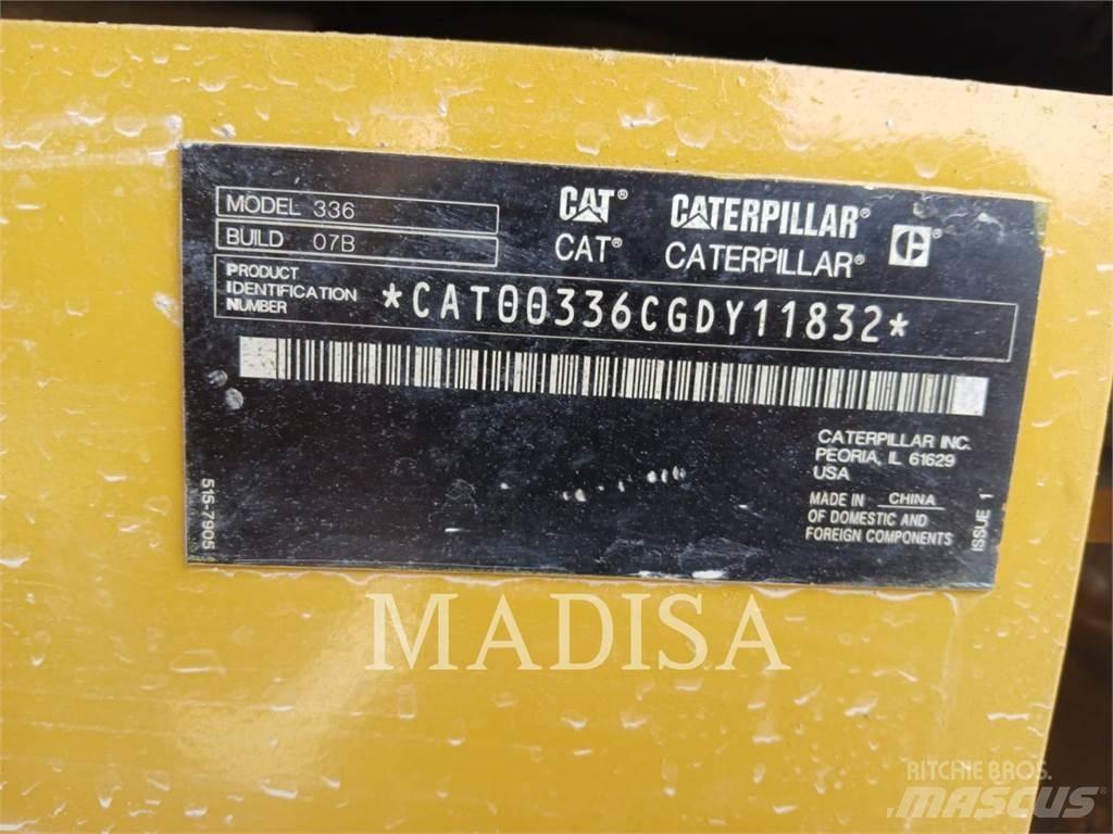 CAT 336 Koparki gąsienicowe