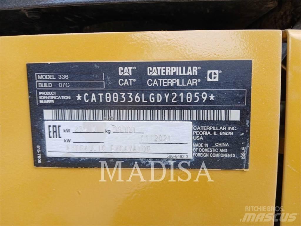 CAT 336 Koparki gąsienicowe