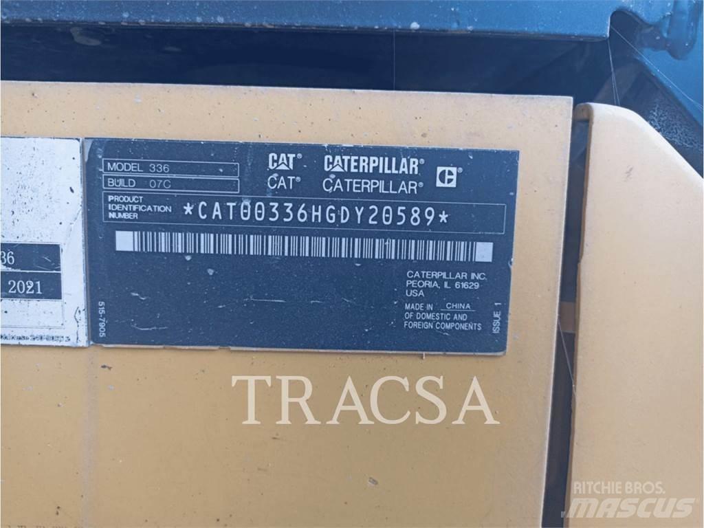 CAT 336 Koparki gąsienicowe