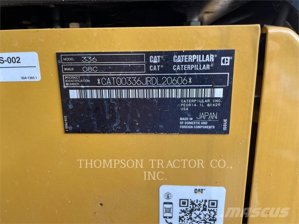 CAT 336 Koparki gąsienicowe