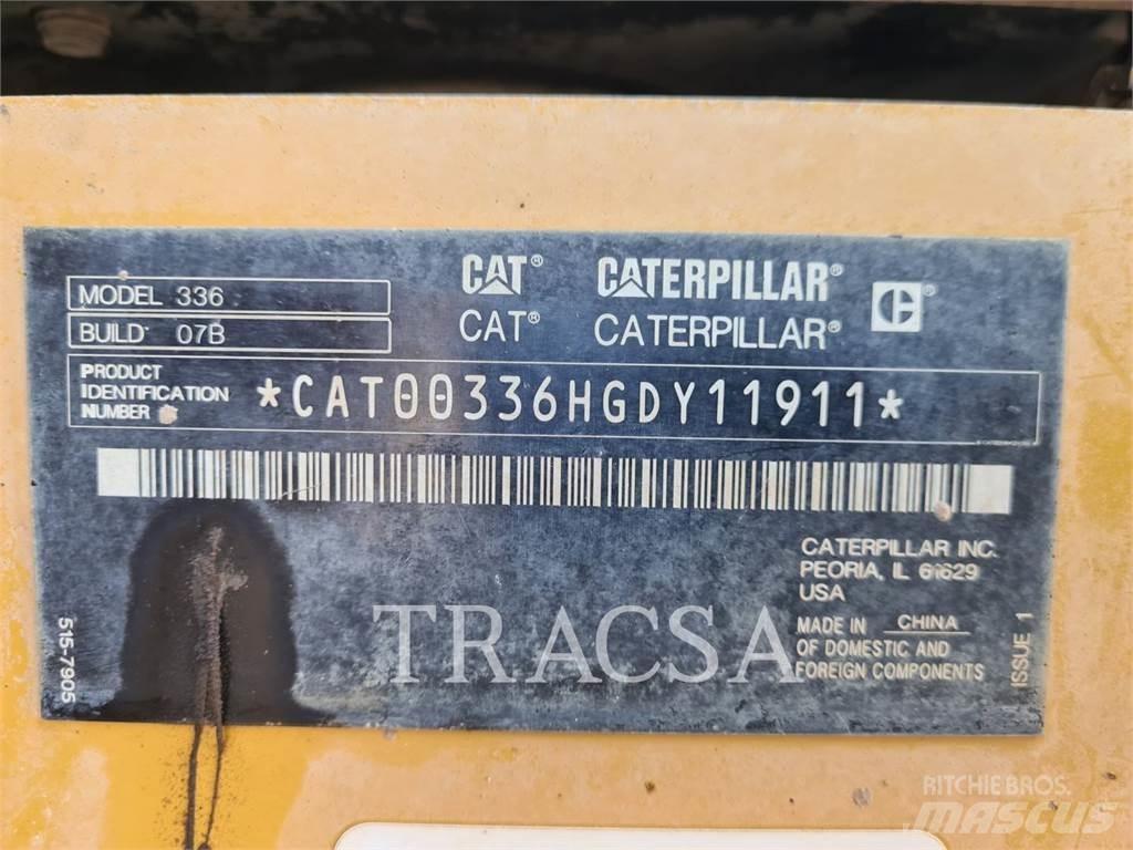 CAT 336 Koparki gąsienicowe