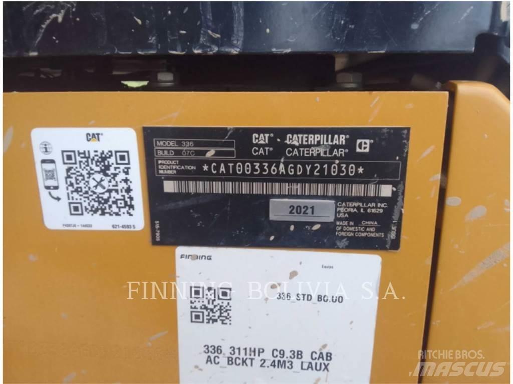 CAT 336-07 Koparki gąsienicowe