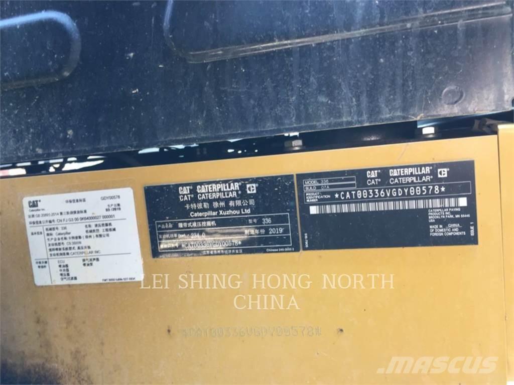 CAT 336-07 Koparki gąsienicowe