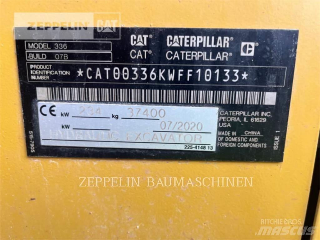CAT 336-07B Koparki gąsienicowe