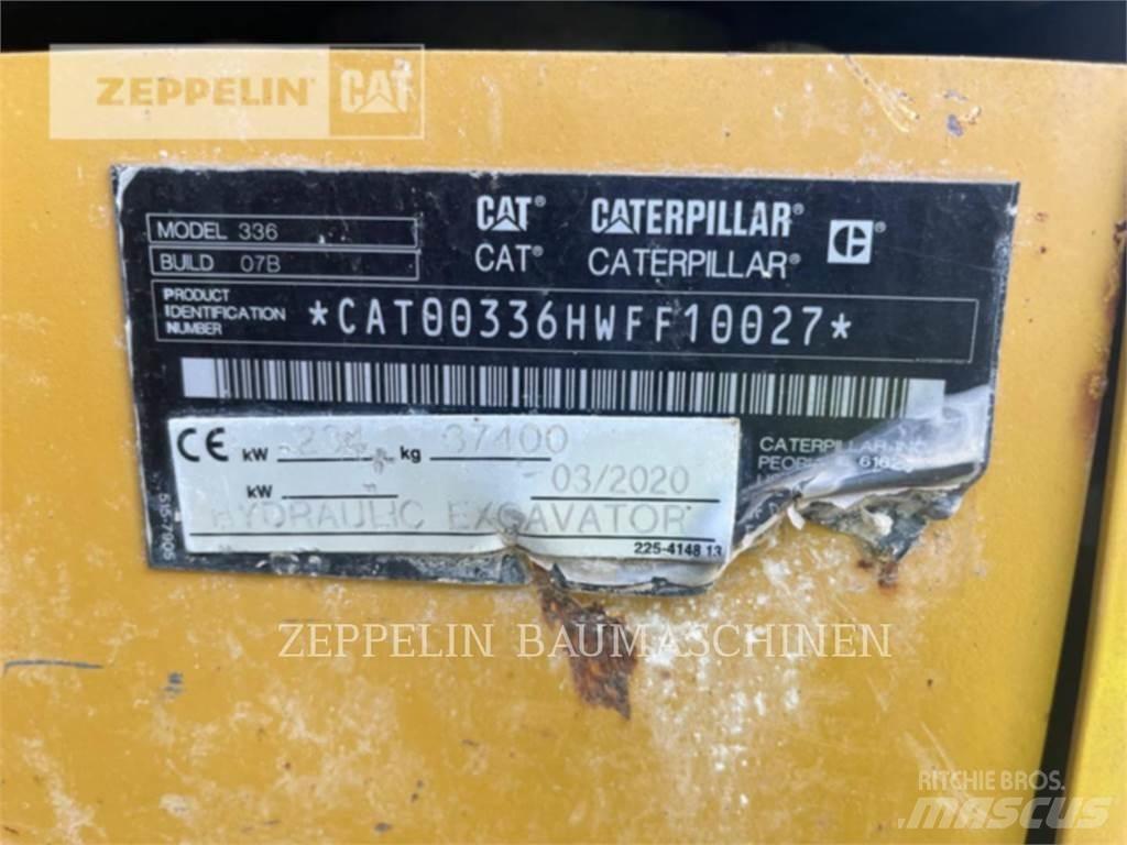 CAT 336-07B Koparki gąsienicowe
