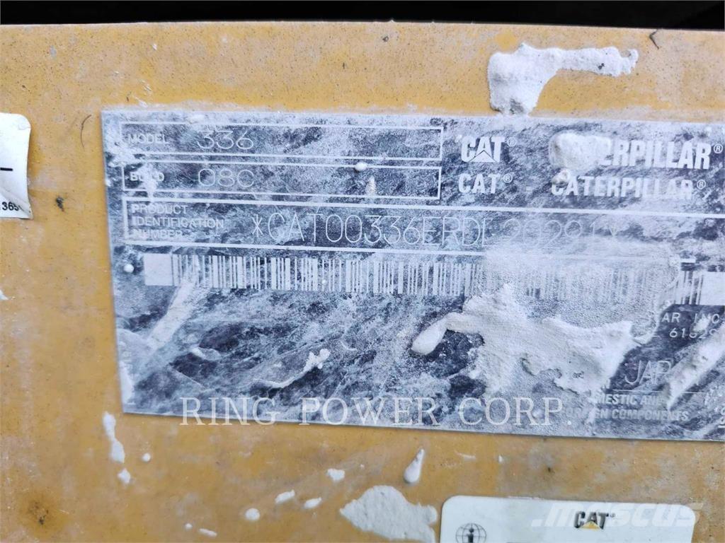 CAT 336-08 Koparki gąsienicowe