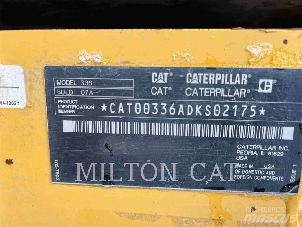 CAT 33607 Koparki gąsienicowe