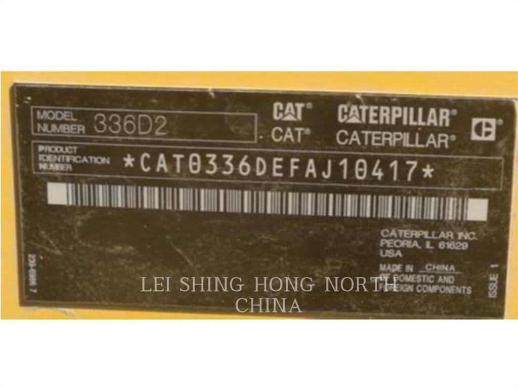 CAT 336D2 Koparki gąsienicowe