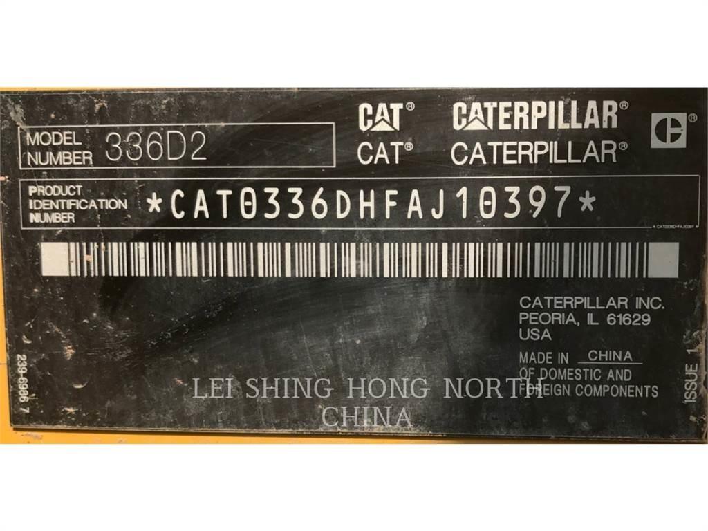 CAT 336D2 Koparki gąsienicowe