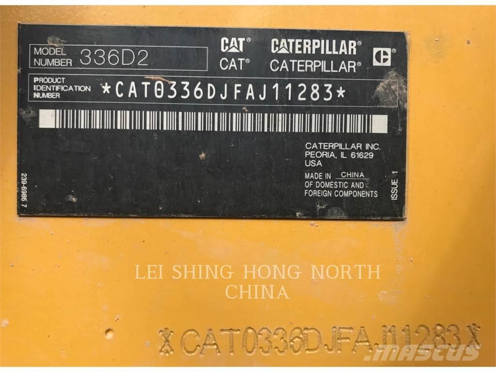CAT 336D2 Koparki gąsienicowe
