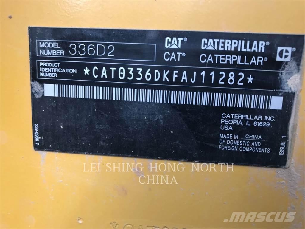 CAT 336D2 Koparki gąsienicowe