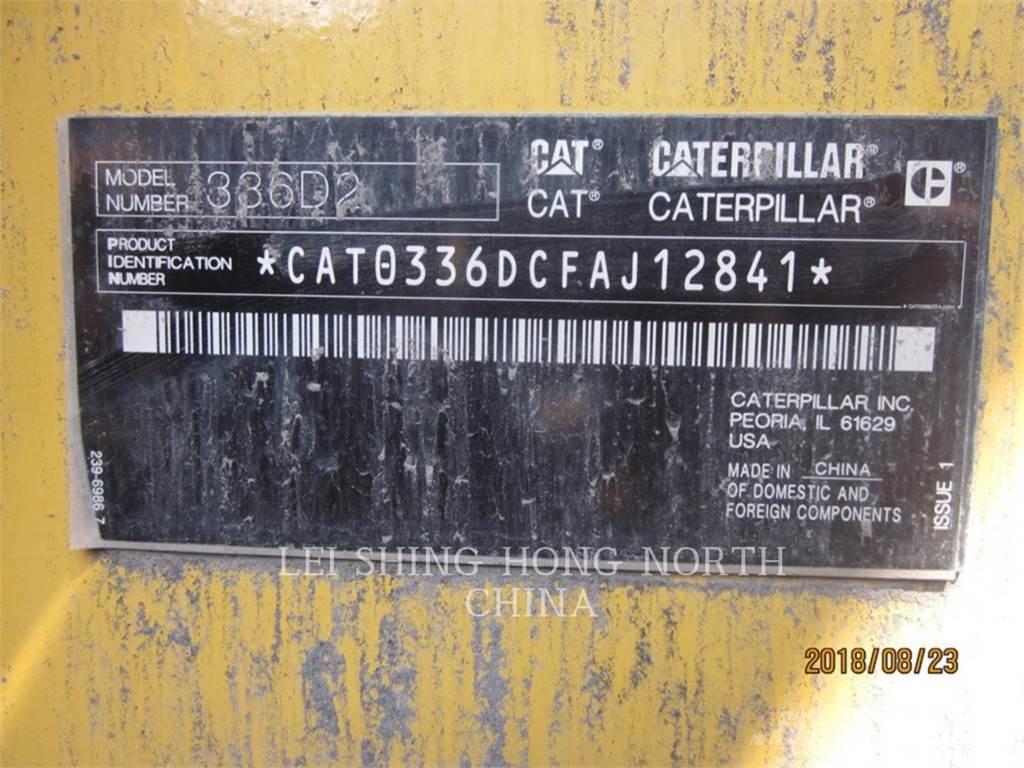 CAT 336D2 Koparki gąsienicowe
