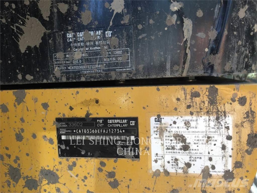 CAT 336D2 Koparki gąsienicowe