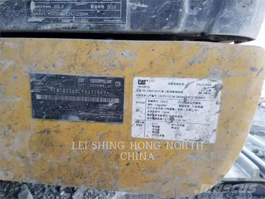 CAT 336D2 Koparki gąsienicowe