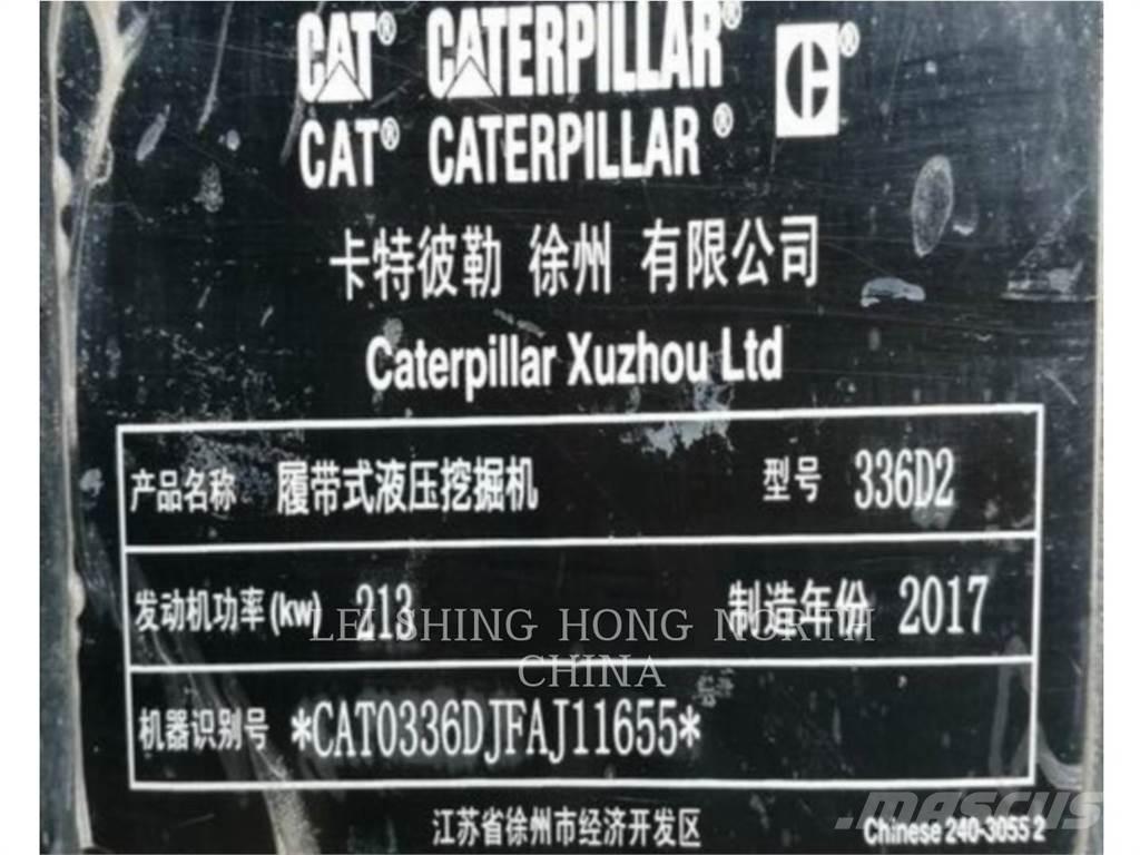 CAT 336D2 Koparki gąsienicowe