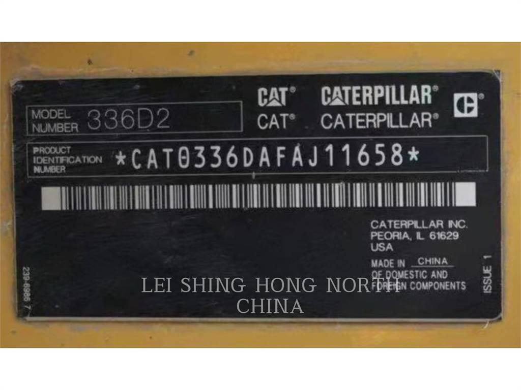 CAT 336D2 Koparki gąsienicowe