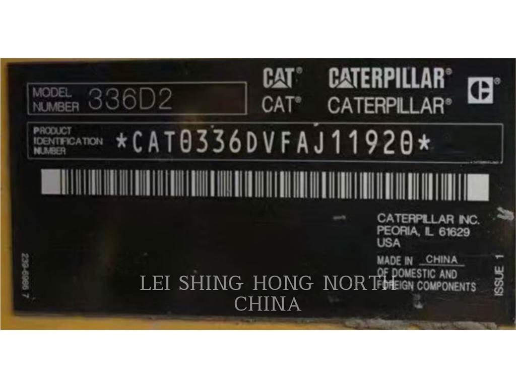 CAT 336D2 Koparki gąsienicowe