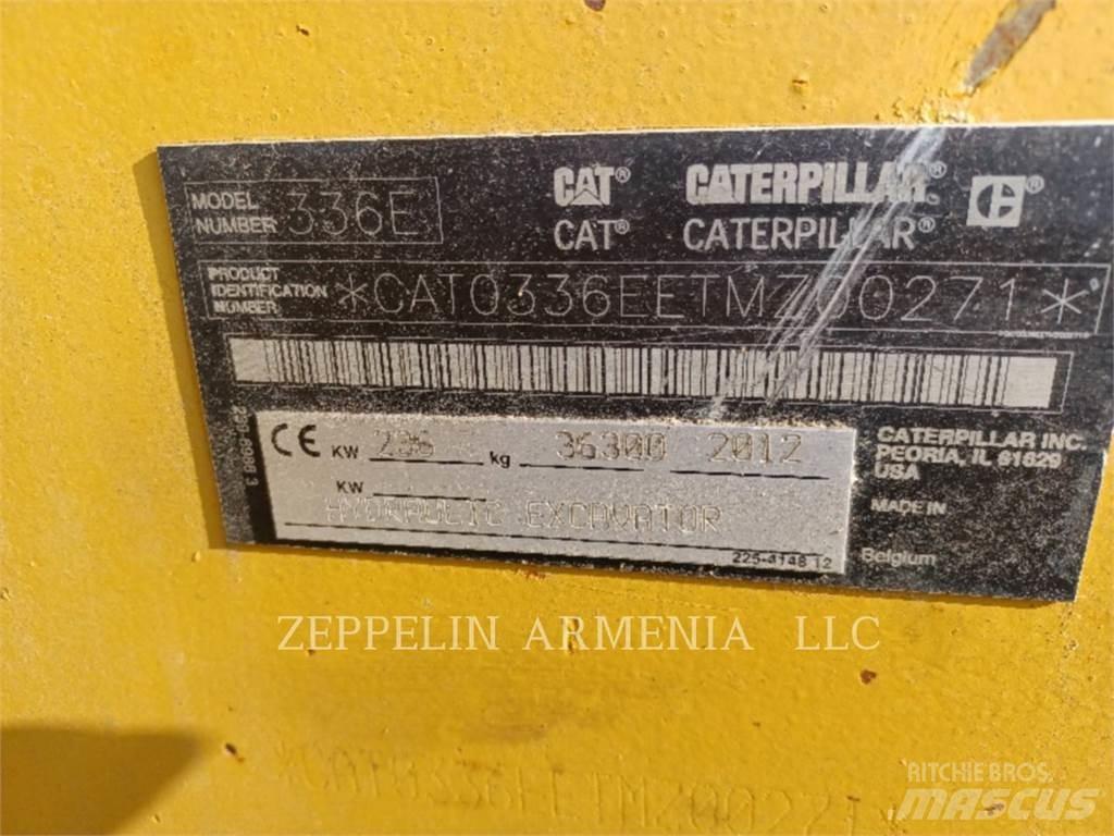 CAT 336ELN Koparki gąsienicowe