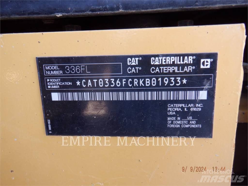 CAT 336FL Koparki gąsienicowe