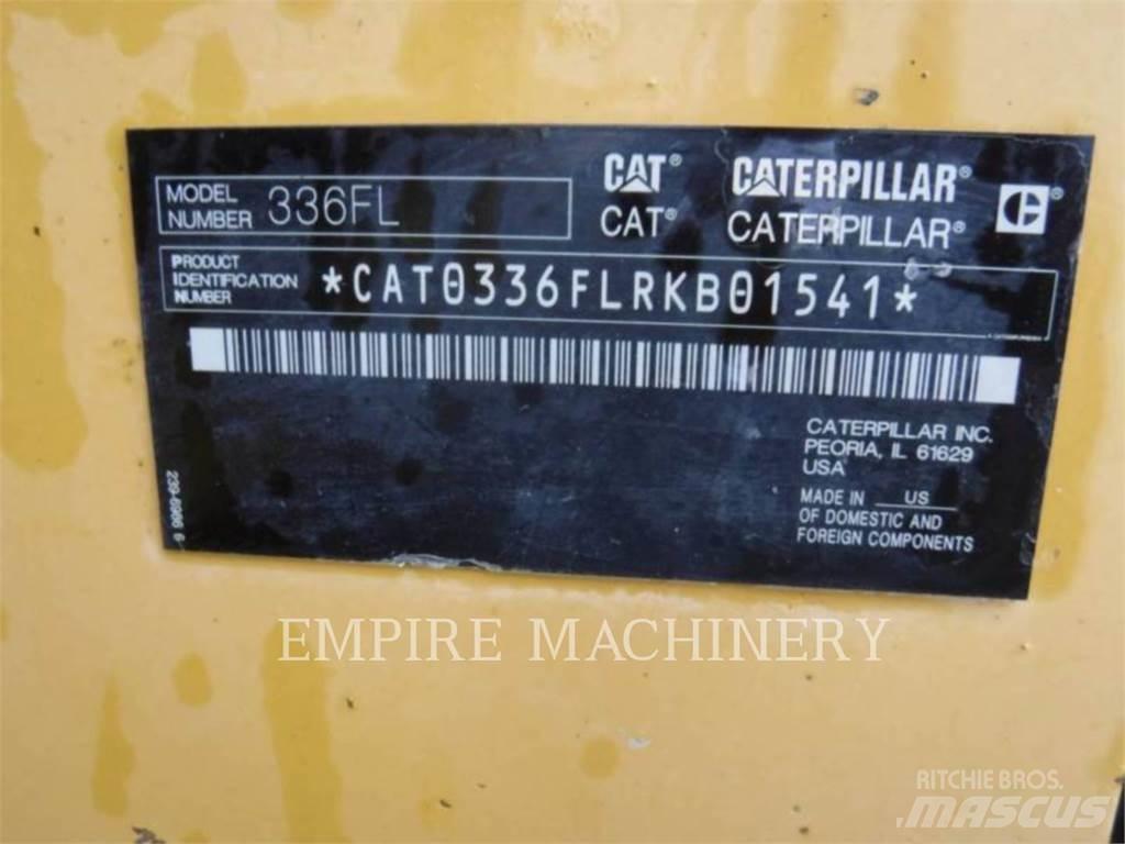 CAT 336FL Koparki gąsienicowe