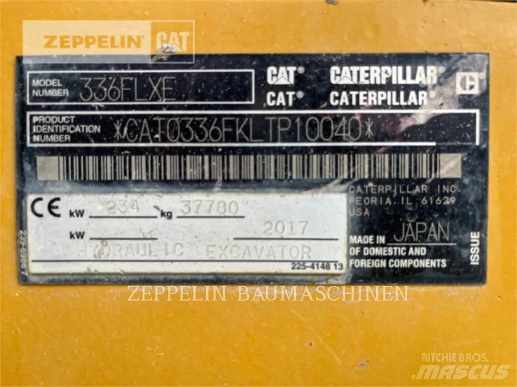 CAT 336FLNXE Koparki gąsienicowe