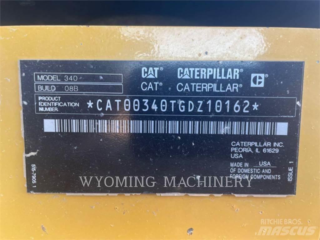 CAT 340 Koparki gąsienicowe