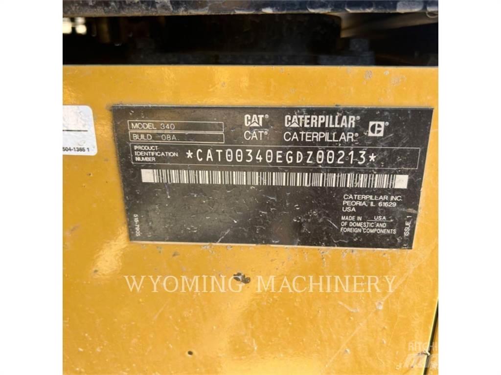 CAT 340 Koparki gąsienicowe