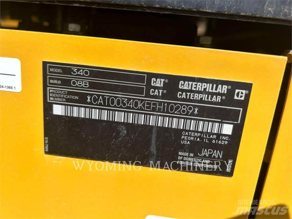 CAT 340 Spycharki gąsienicowe