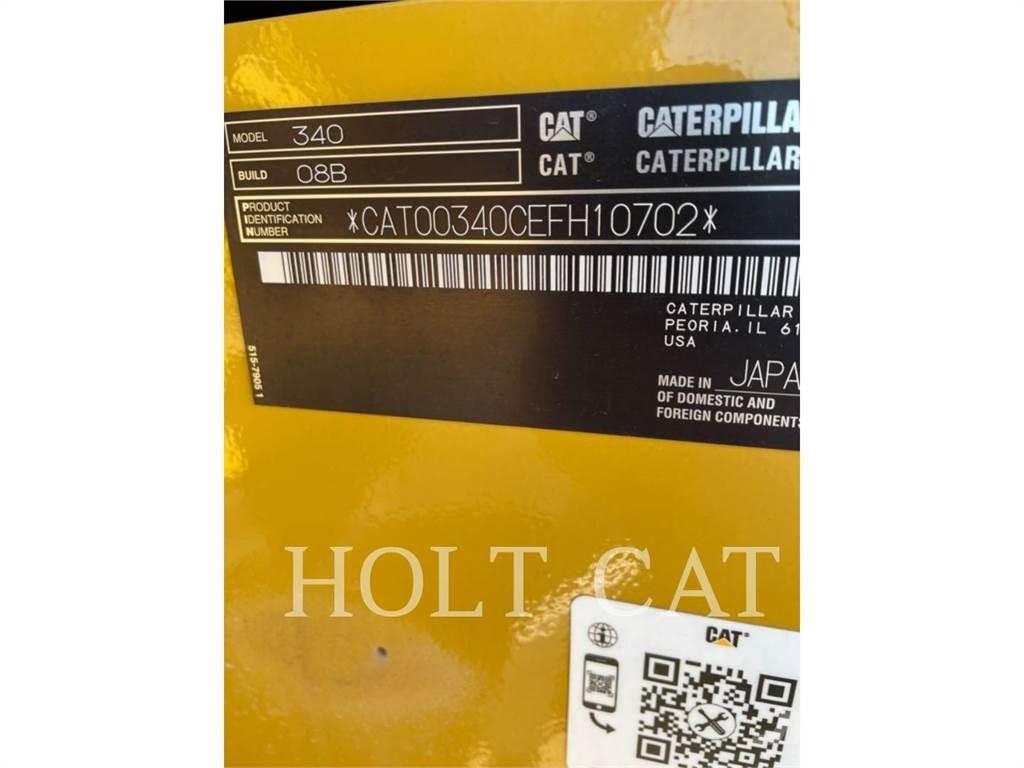 CAT 340 10 TC Koparki gąsienicowe
