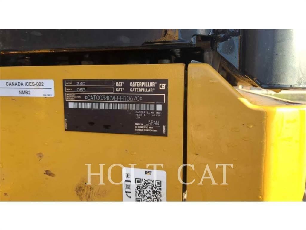 CAT 340 12 TC Koparki gąsienicowe