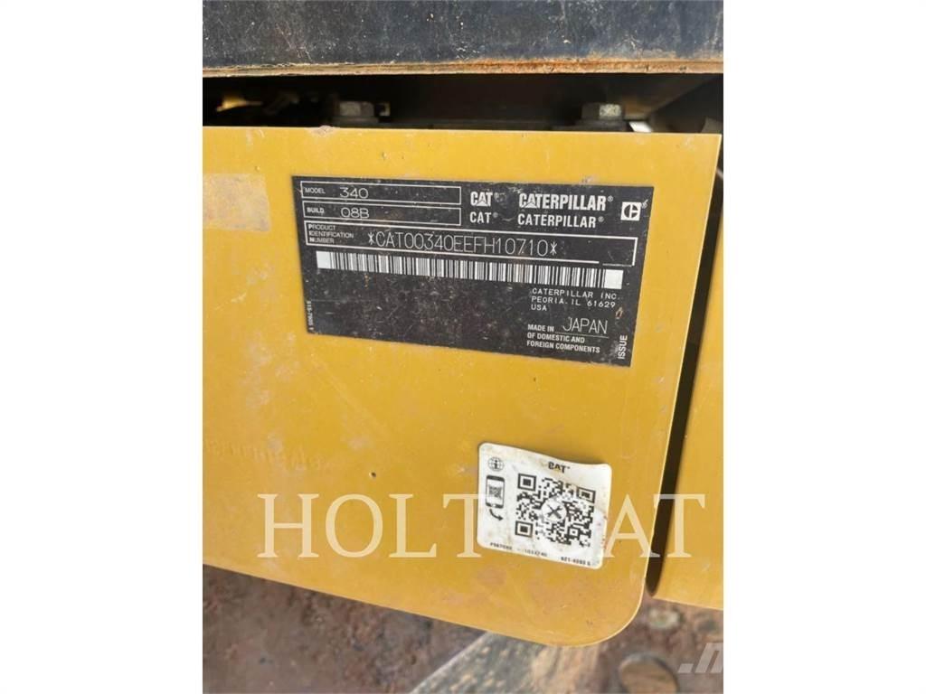 CAT 340 12 TC Koparki gąsienicowe