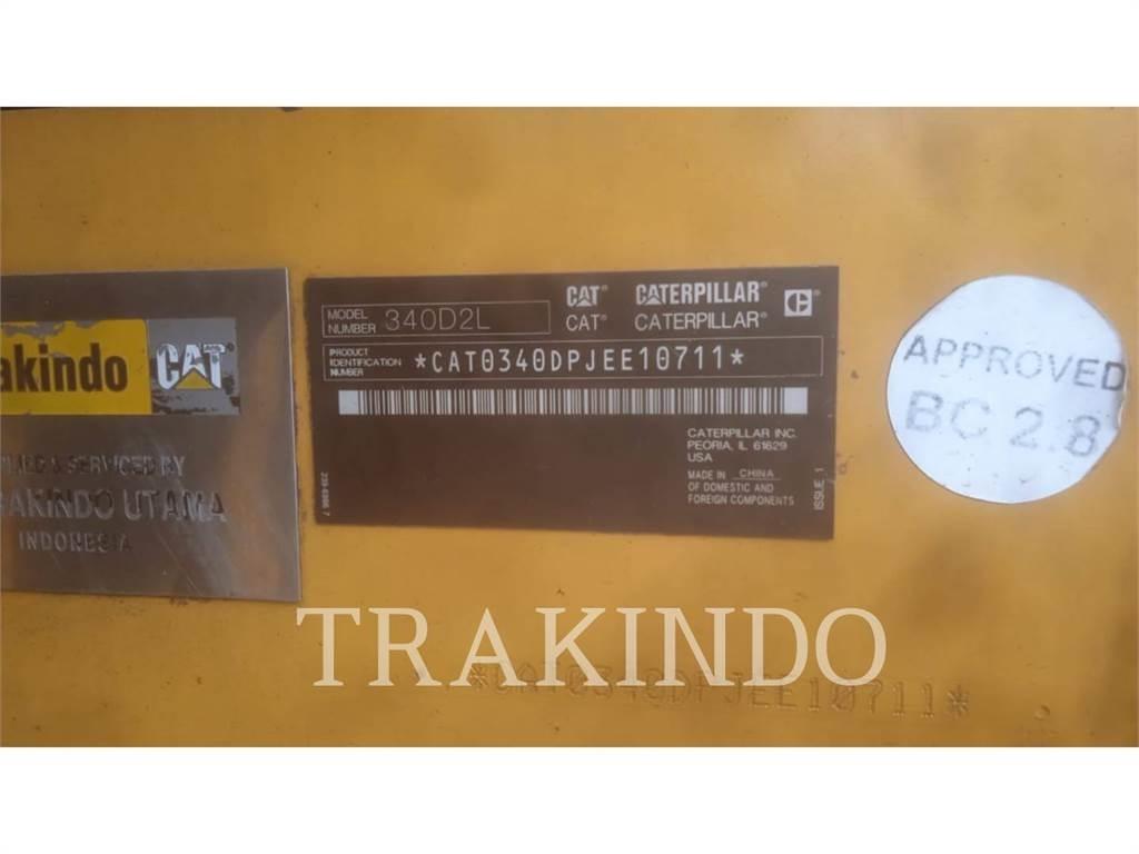 CAT 340D2L Koparki gąsienicowe