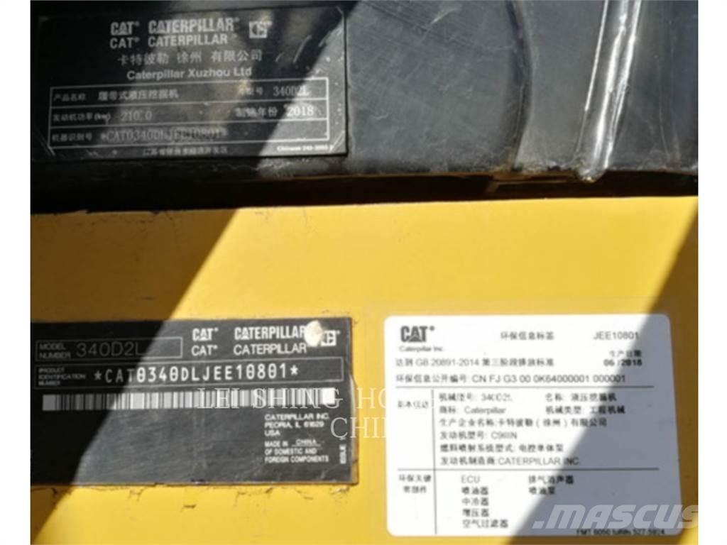 CAT 340D2L Koparki gąsienicowe