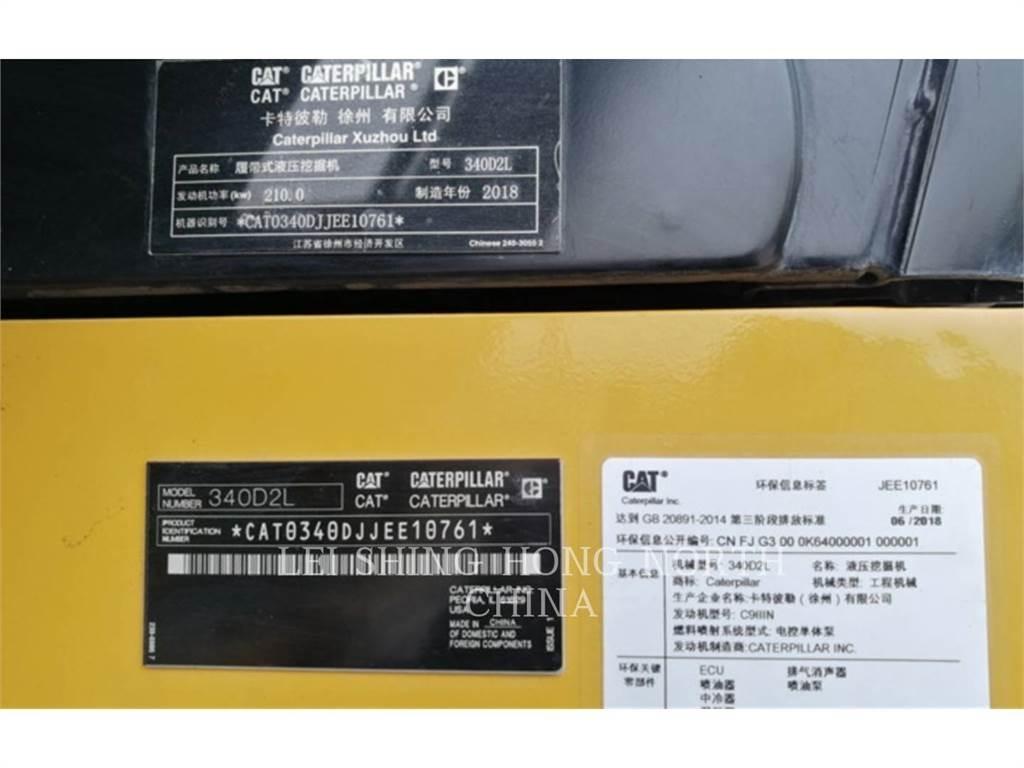 CAT 340D2L Koparki gąsienicowe